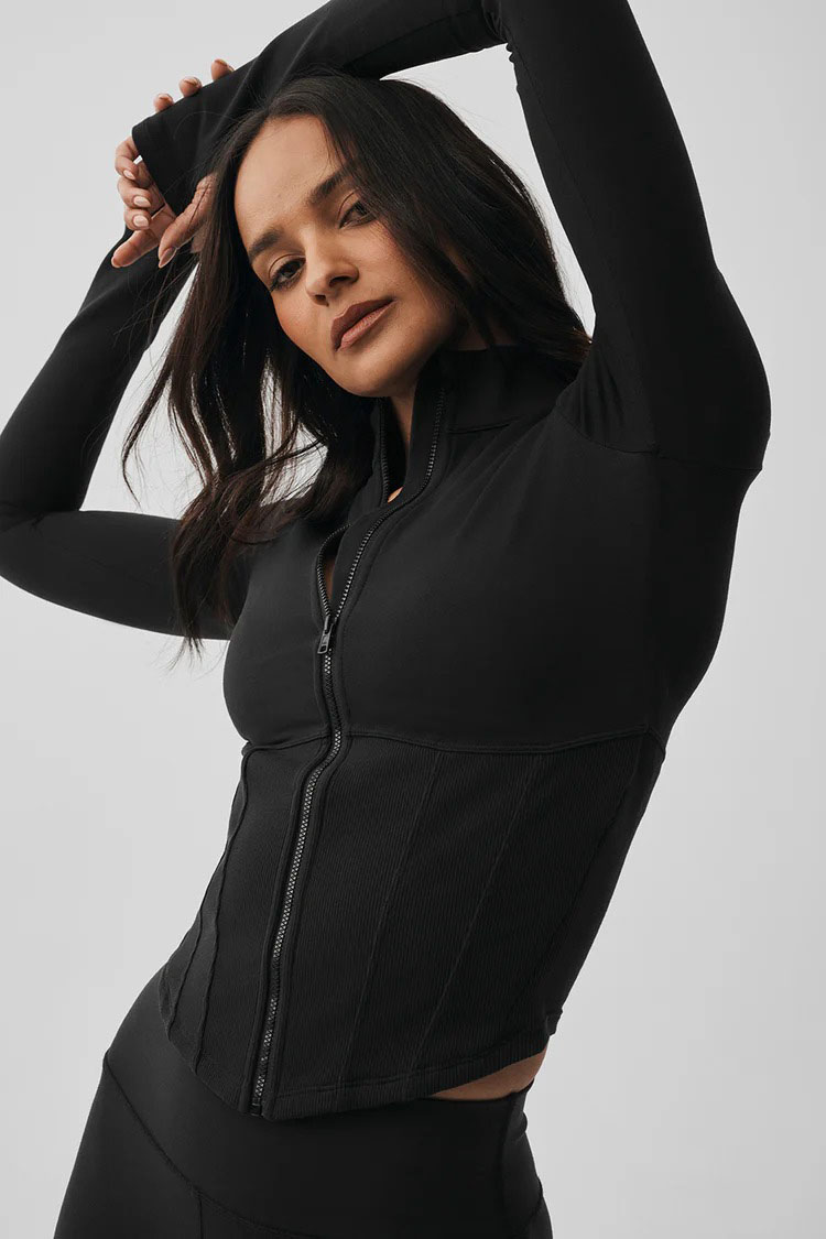 Fitness & Nutrition Lab - Women's Long Sleeve Zip Jacket Active