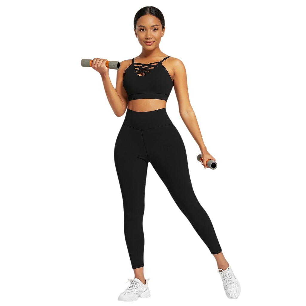 3 Pieces Women's Yoga Fitness  - Fitness & Nutrition Lab recensione e prezzo