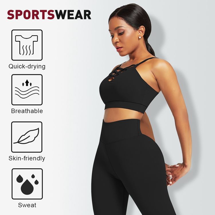 3 Pieces Women's Yoga Fitness  - Fitness & Nutrition Lab recensione e prezzo