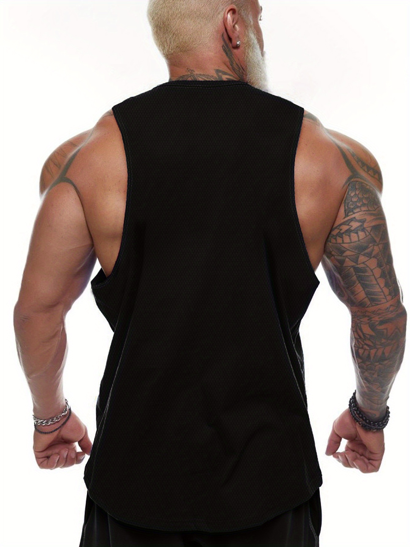 Men's printed tank top - A bre - Fitness & Nutrition Lab recensione e prezzo